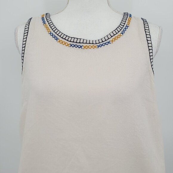 Artisan NY Linen Boho Shift Dress - Picture 5 of 13